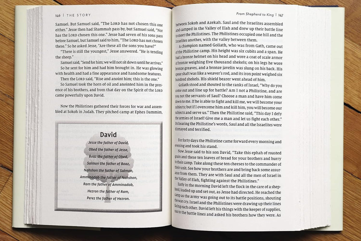 NIV, the Story, Hardcover, Comfort Print: the Bible as One Continuing Story of God and His People