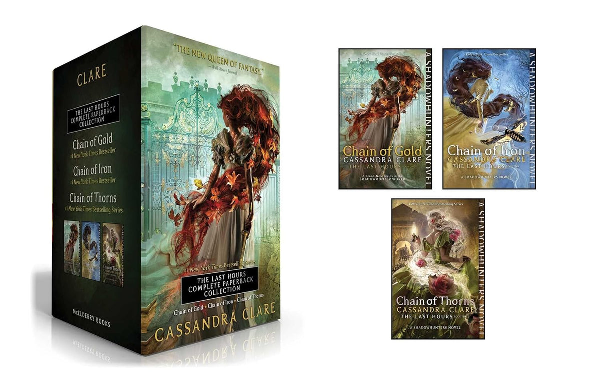 The Last Hours Complete Paperback Collection (Boxed Set): Chain of Gold; Chain of Iron; Chain of Thorns
