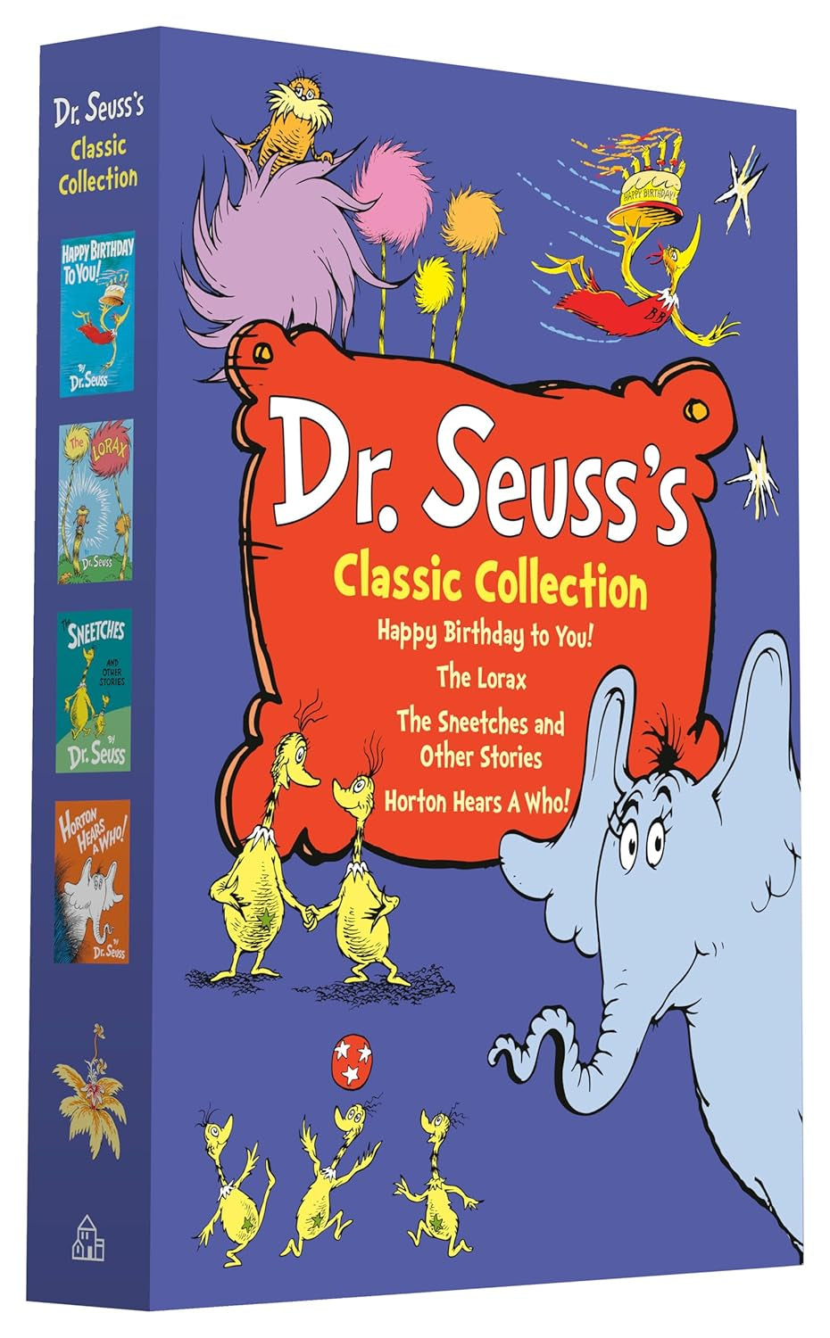 Dr. Seuss's Classic 4-Book Boxed Set — Happy Birthday to You!, Horton Hears a Who!, The Lorax, The Sneetches