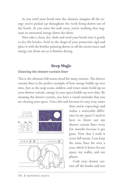 Mundane Magic by Molly Donlan | Lazy Witch's Guide Hardcover WitchTok BookTok