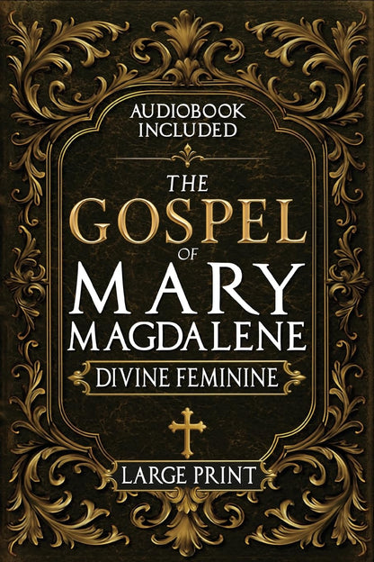 The Gospel of Mary Magdalene — Her Lost Text, Forbidden Wisdom & the Return of the Divine Feminine | Gnostic Gospel, Large Print, Annotated with Free Audiobook