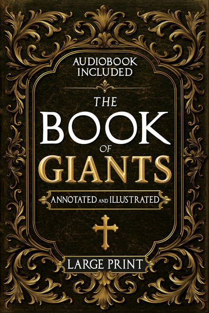 The Book of Giants — Restored Apocryphal Account of the Watchers' Rebellion, the Nephilim's Rise & Enoch's Prophetic Role | Dead Sea Scrolls, Large Print, Annotated & Illustrated, Audiobook Included
