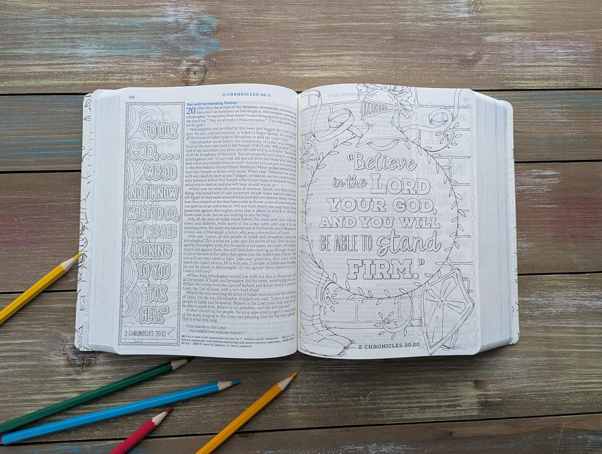Inspire Bible for Kids NLT (Softcover): the Bible for Coloring & Creative Journaling