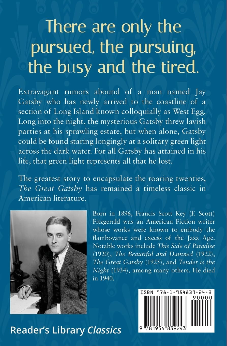 The Great Gatsby - Reader'S Library Classic