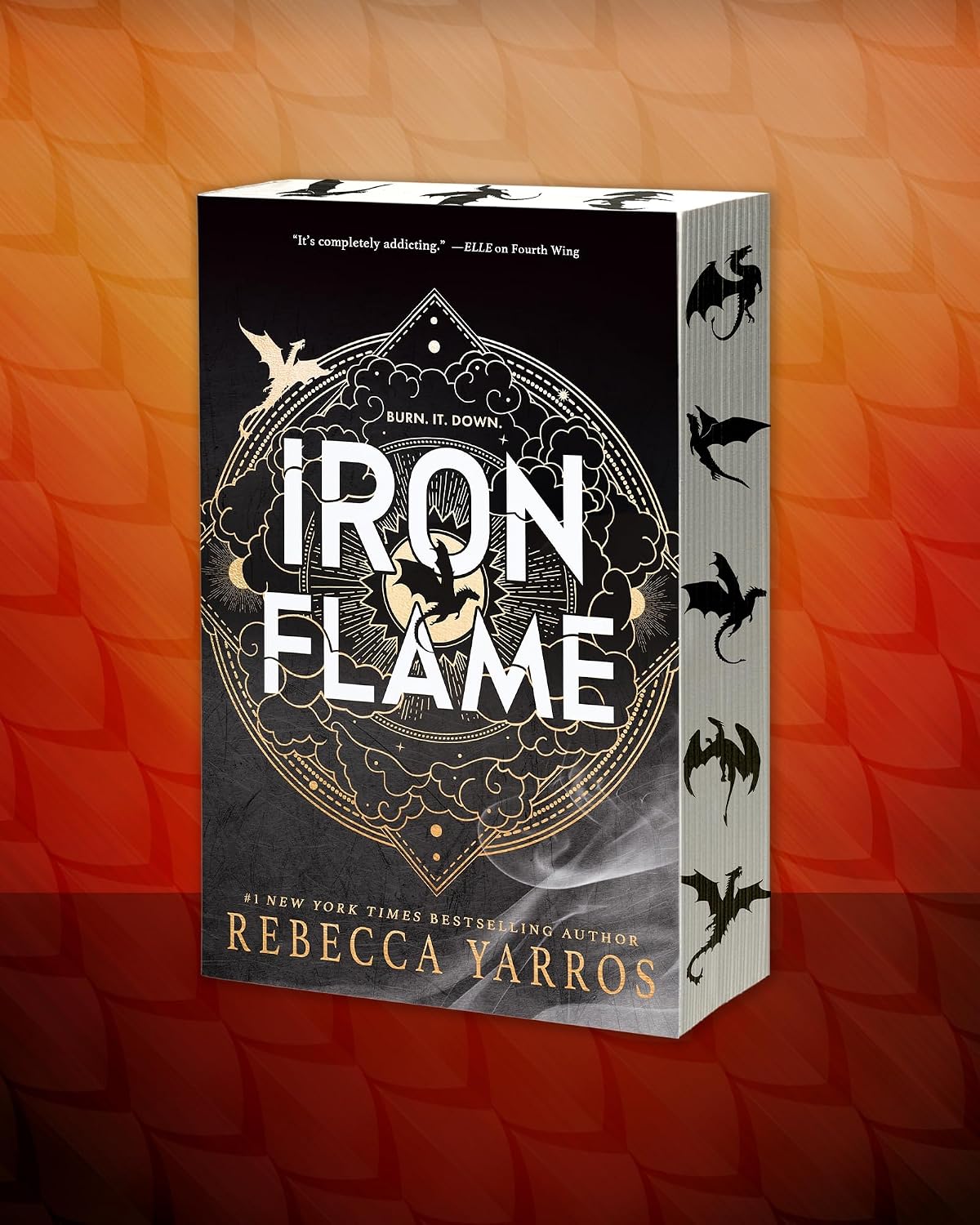 Iron Flame by Rebecca Yarros – The Empyrean Book 2 Paperback