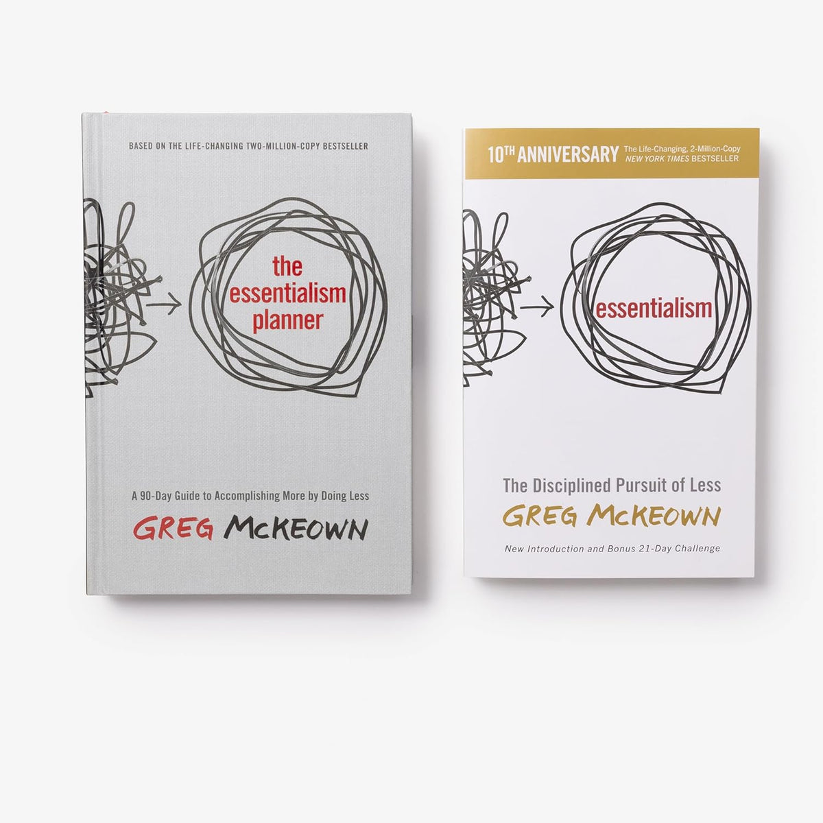 The Essentialism Planner: a 90-Day Guide to Accomplishing More by Doing Less