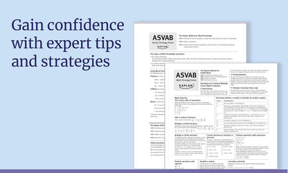ASVAB Premium Prep 2026–2027 | 6 Full Practice Tests + 1000+ Questions