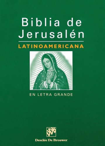 Biblia de Jerusalen Latinoamericana-OS-En Letra Grande by Libros, Hardcover book cover