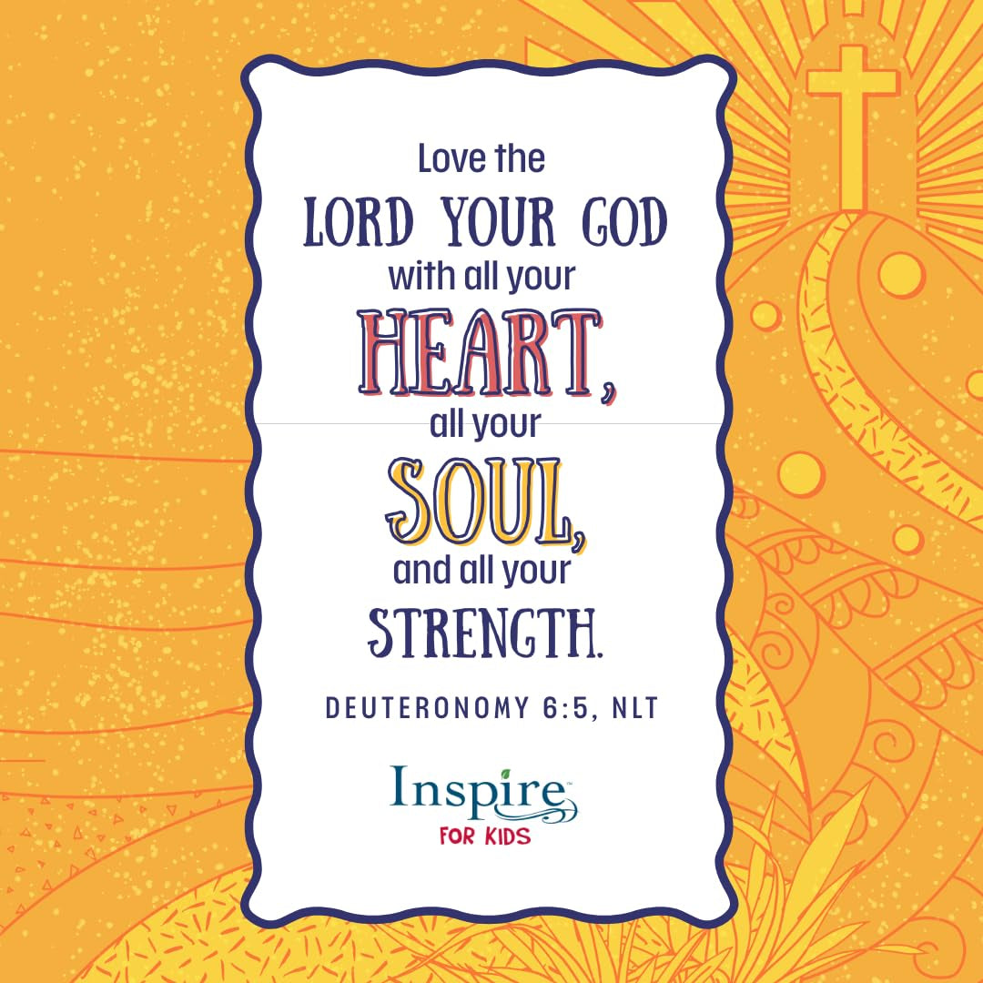 Inspire Bible for Kids NLT (Softcover): the Bible for Coloring & Creative Journaling