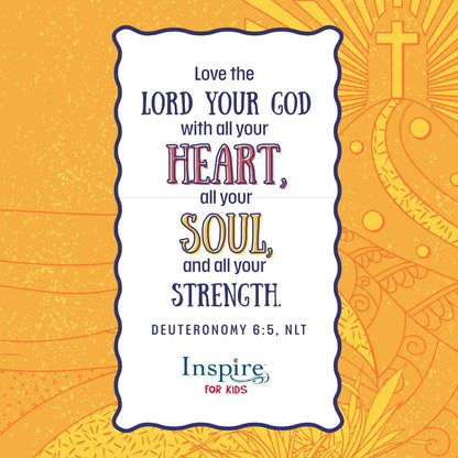 Inspire Bible for Kids NLT (Softcover): the Bible for Coloring & Creative Journaling