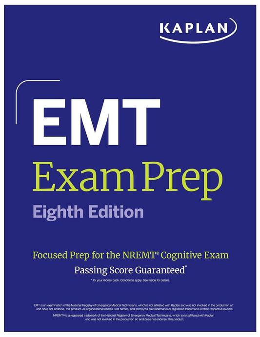 EMT Exam Prep, Eighth Edition — NREMT cognitive exam prep with a full-length practice test, Kaplan Test Prep