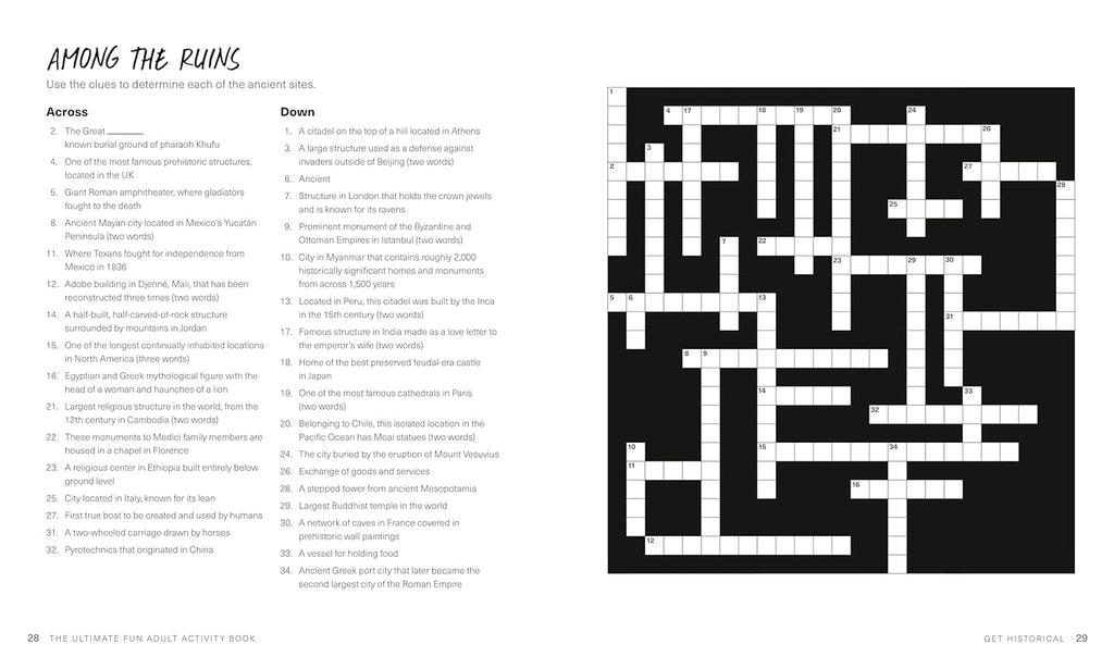 The Ultimate Fun Adult Activity Book: Logic Puzzles, Sudoku, Mazes, Word Searches, Crosswords, Acrostics, Coloring, and More!