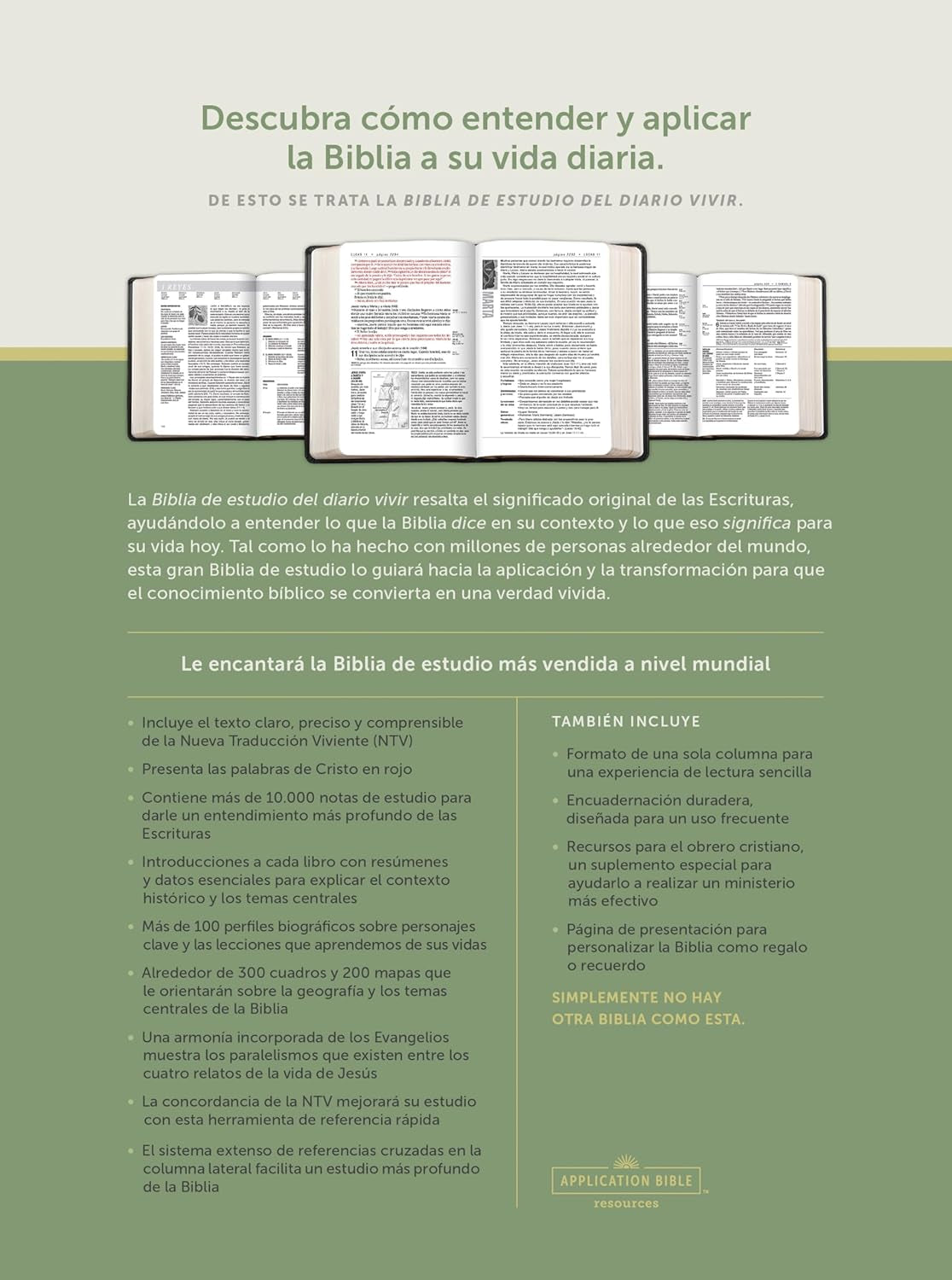 Biblia De Estudio Del Diario Vivir NTV (Sentipiel, Café/Rosa, Letra Roja) (Spanish Edition)