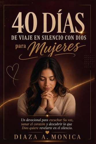 40 Dias de Viaje en Silencio con Dios para Mujeres: Un devocional para escuchar Su voz, sanar el corazon y descubrir lo que Dios quiere revelarte en e book cover