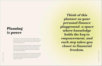 Your Financial Planner: Review, Plan, Reflect