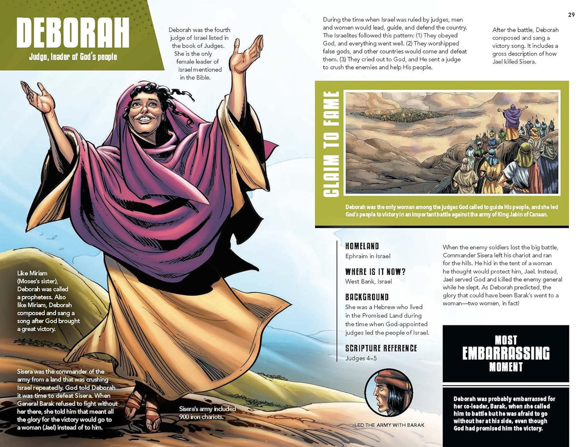 The Action Bible: Heroes and Villains