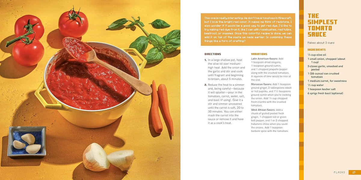 The Crafter'S Kitchen: an Official Minecraft Cookbook for Young Chefs and Their Families