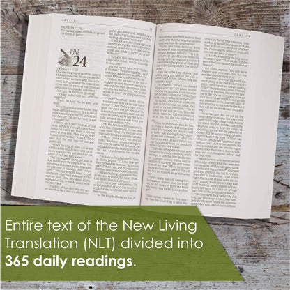 The One Year Bible NLT (Softcover): the Entire Bible in 365 Readings in the Clear and Trusted New Living Translation (One Year Bible: New Living Translation-2)