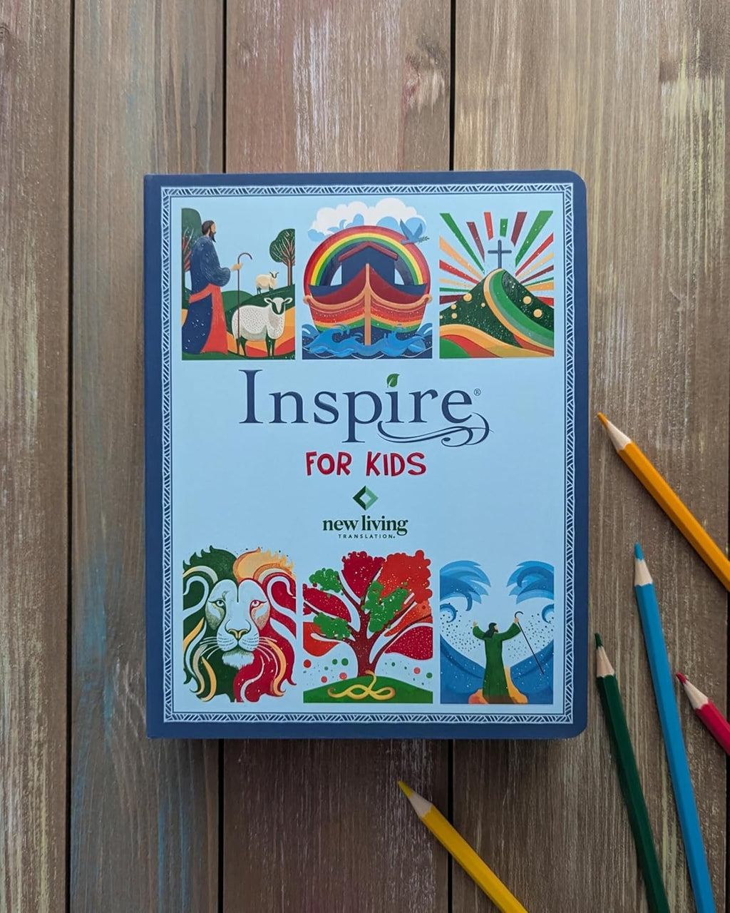 Inspire Bible for Kids NLT (Softcover): the Bible for Coloring & Creative Journaling