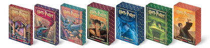 Harry Potter Paperback Box Set Books 1-7 (Deluxe Edition with Stenciled Edges)