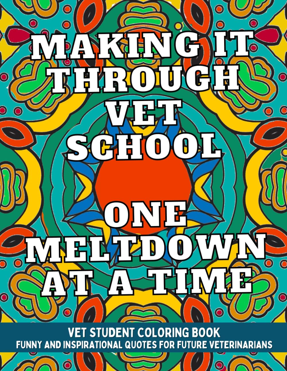 Vet Student Coloring Book included in the set