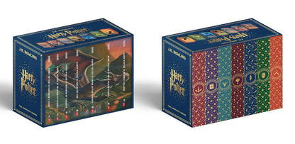 Harry Potter Paperback Box Set Books 1-7 (Deluxe Edition with Stenciled Edges)
