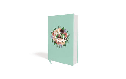 NIV, Bible for Teens, Thinline Edition, Cloth over Board, Floral, Red Letter, Comfort Print