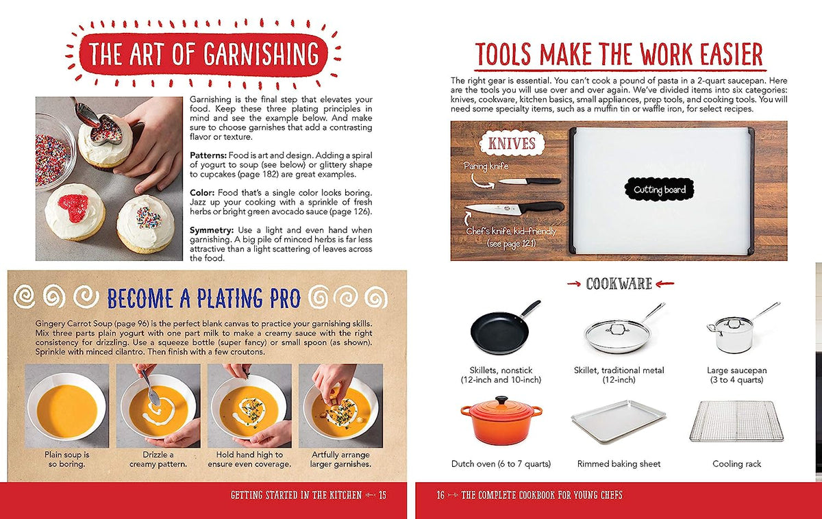 The Complete Cookbook for Young Chefs: 100+ Recipes That You'Ll Love to Cook and Eat