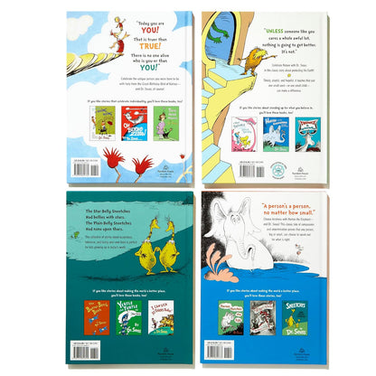 Dr. Seuss'S Classic 4-Book Boxed Set Collection: Happy Birthday to You!; Horton Hears a Who!; the Lorax; the Sneetches and Other Stories (Classic Seuss)