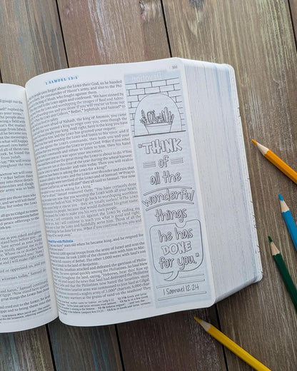 Inspire Bible for Kids NLT (Softcover): the Bible for Coloring & Creative Journaling
