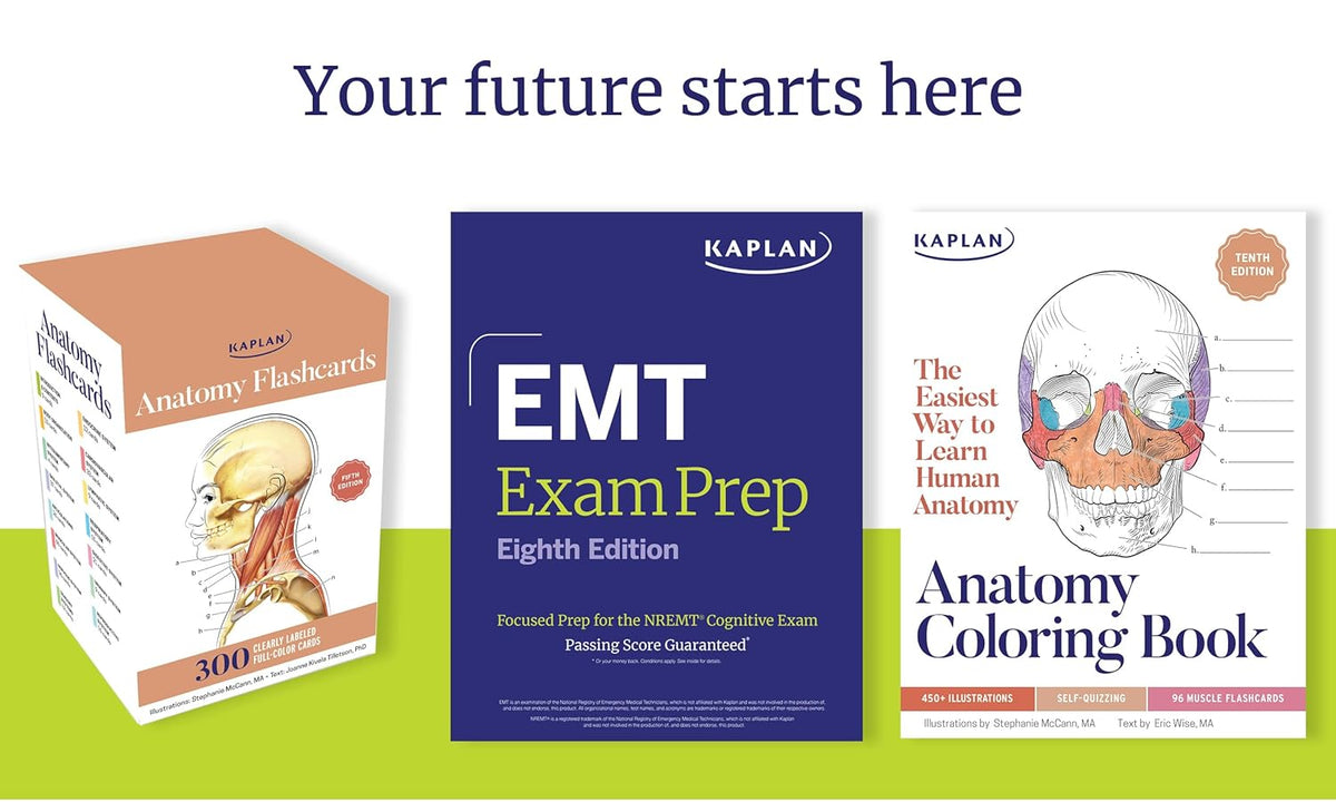 EMT Exam Prep, Eighth Edition: Focused Prep for the NREMT Cognitive Exam + One Full Length Practice Test (2026) (Kaplan Test Prep)