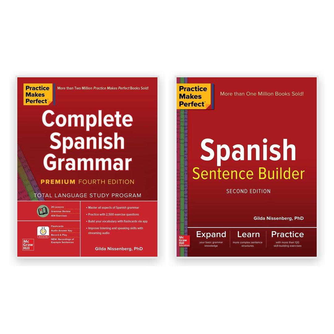 Spanish Grammar Deep Dive Bundle: Complete Spanish Grammar + Spanish Sentence Builder