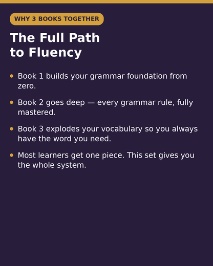 Complete Spanish Study Set: Easy Spanish Step-by-Step + Complete Spanish Grammar + Vocabulary Building with Suffixes
