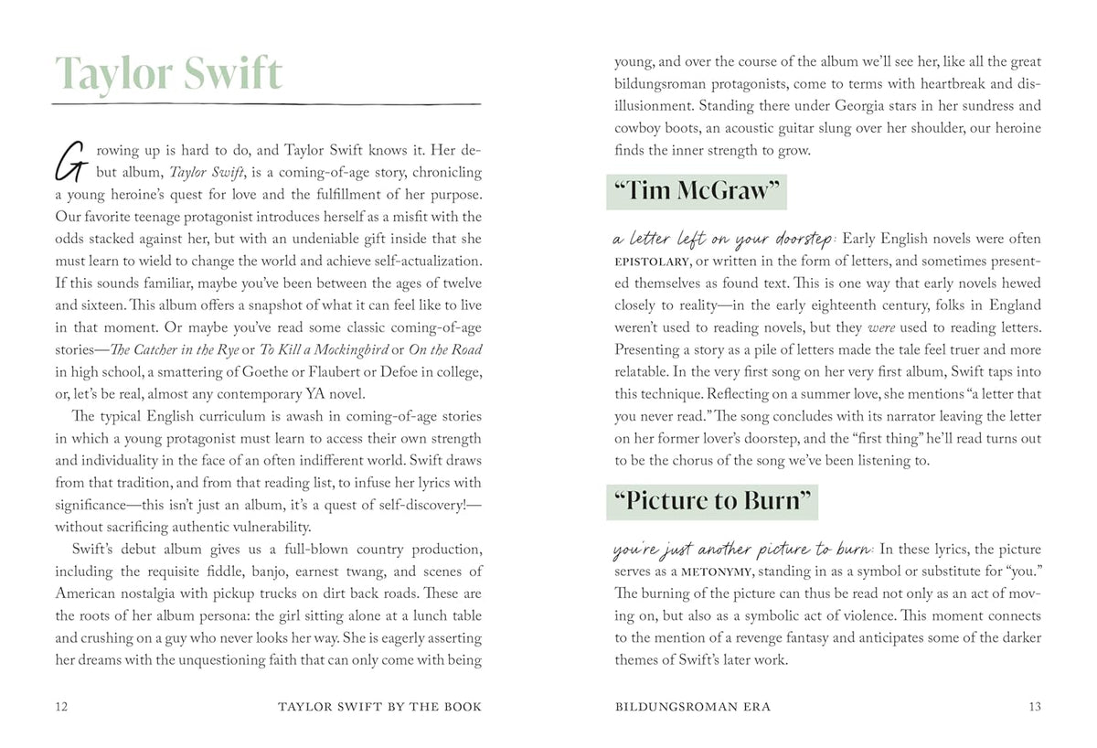 Taylor Swift by the Book: the Literature behind the Lyrics, from Fairy Tales to Tortured Poets