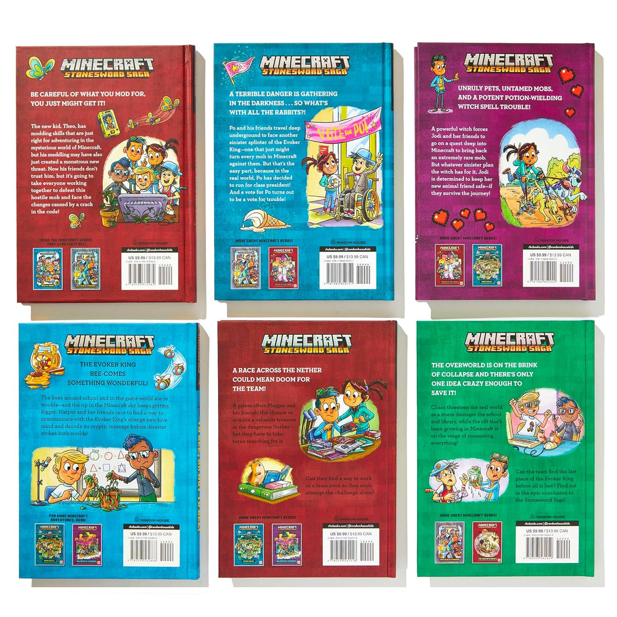 Minecraft Stonesword Saga Chapter Book Boxed Set (Minecraft Stonesword Saga)