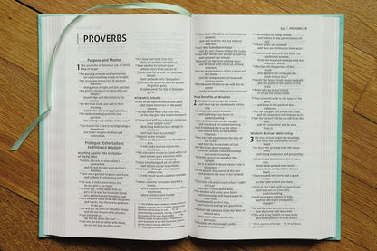 NIV, Bible for Teens, Thinline Edition, Cloth over Board, Floral, Red Letter, Comfort Print