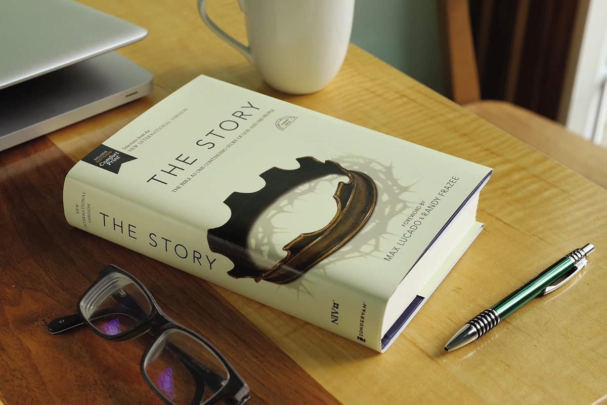NIV, the Story, Hardcover, Comfort Print: the Bible as One Continuing Story of God and His People