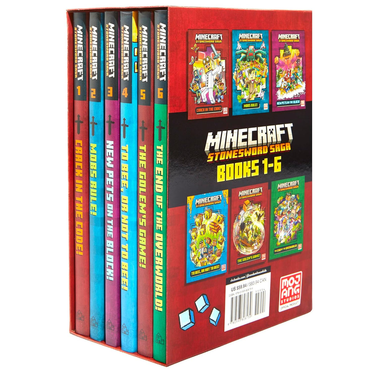 Minecraft Stonesword Saga Chapter Book Boxed Set (Minecraft Stonesword Saga)