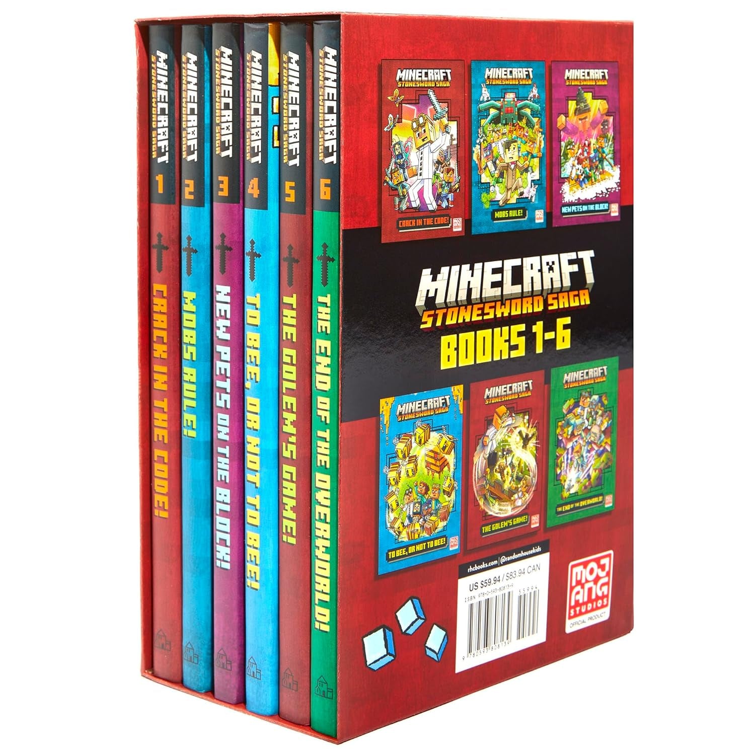 Minecraft Stonesword Saga Chapter Book Boxed Set (Minecraft Stonesword Saga)