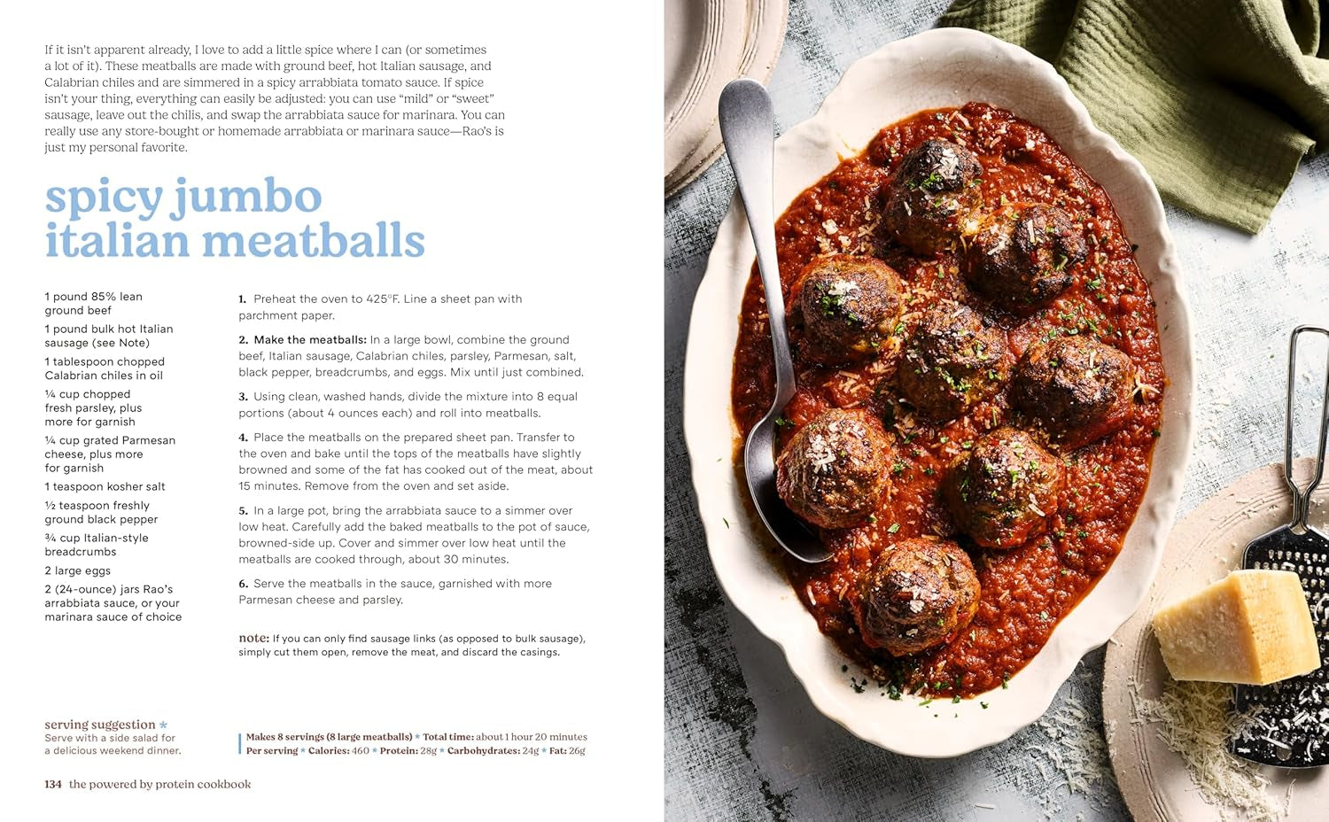 The Powered by Protein Cookbook: a Cookbook: Simple, Delicious, High-Protein Recipes