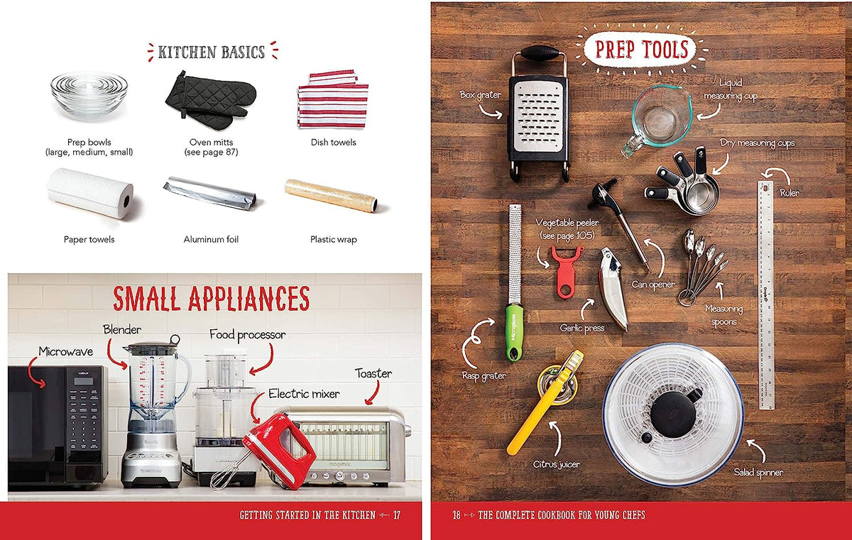 The Complete Cookbook for Young Chefs: 100+ Recipes That You'Ll Love to Cook and Eat