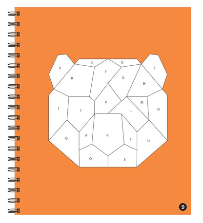 Brain Games - Sticker by Letter: in the Wild (Sticker Puzzles - Kids Activity Book)