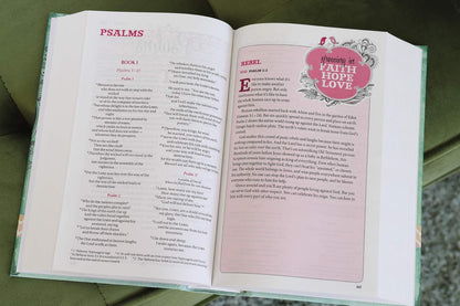 NIV, Bible for Teen Girls, Hardcover: Growing in Faith, Hope, and Love – the Perfect Christian Faith Gift for Your Teenage Girl, Age 13-18