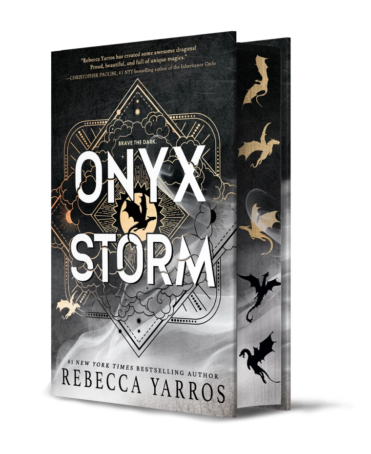 Onyx Storm by Rebecca Yarros – The Empyrean Book 3 Hardcover