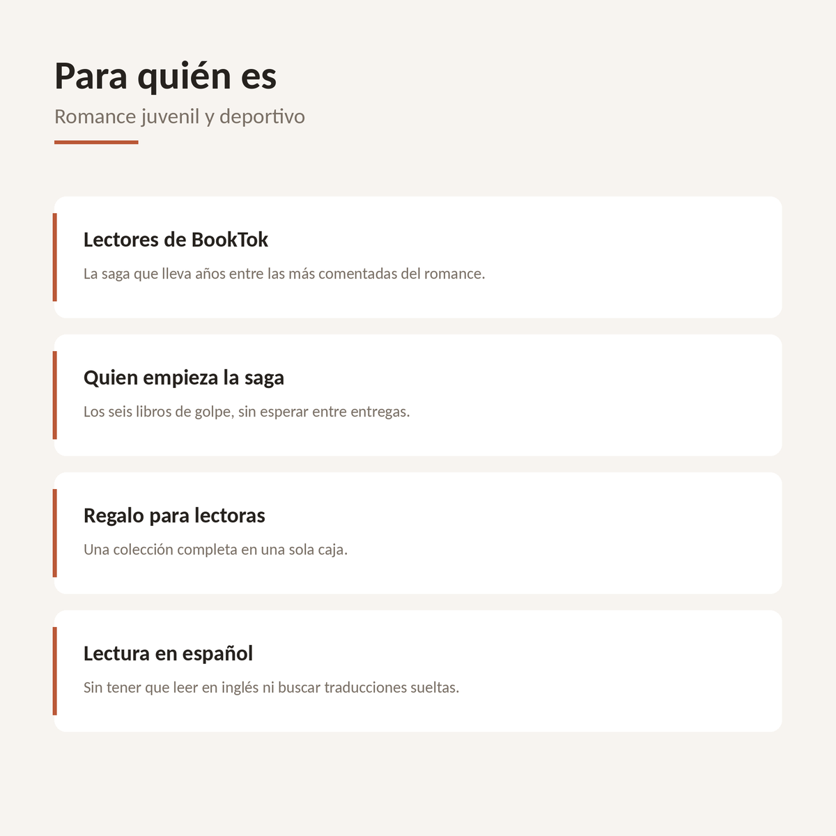 Para quién es el pack Los Chicos de Tommen — lectores de BookTok, coleccionistas y regalo